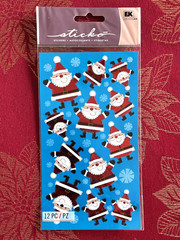 YOU CHOOSE – CHRISTMAS STICKO STICKERS – SOME RARE & RETIRED