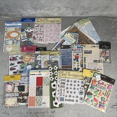 Lot of 26 Sheets Scrapbooking Stickers Baby Boy Girl School Birthday Sports