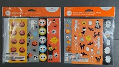 American Greetings Halloween 1,323 Stickers New (26 3D Body Tatoos Included)