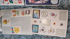 Vintage Stickers Thank You, Love, Thinking Of You, Writing Letters Lot Partial