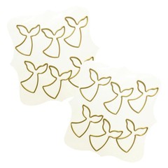 CraftSmart Mermaid Whale Paper Clips 12 Gold Designer Fashion Planner Accessory