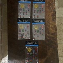 NEW Windy Day / Kites Quilled Stickers: Stand-Outs by Provo Craft Lot Of 5