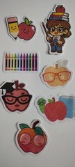 Back To School supplies Novelty Stickers