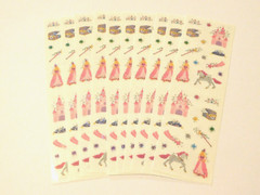 Mrs. Grossman’s Stickers Lot of 10 Strips ~Princess Petite Reflections~ 2011