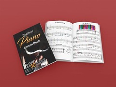 Beginner Piano Book for Kids, Piano Keyboard Stickers, 50 Amazing & Popular S…