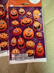 Jack O Lantern Halloween Stickers Pumpkin Google Eye Craft American Greetings