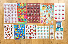 COLA 166 SNIFF Stickers COKE Soda CHERRY COKE Purple Ladybug TREND Paper Magic!