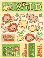 Reminisce Signature Series 3-Dimensional Sticker, Born to be Wild