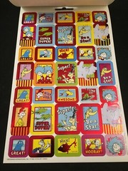 Dr. Seuss – Sticker Book – 245 Stickers – 1 Foil Sheet – 4 Sheets Total