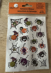 Lot of 3 New Vintage 2000s Michaels Stores Halloween Sticker Packs 126 total
