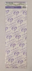 Sticko Susy’s Accents Silver Foil Plants & Flowers Clear Scrapbooking Stickers