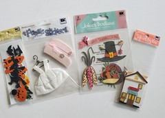 Lot of Jolee’s Scrapbooking Stickers Rebecca Sower Fresh Stickers