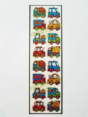 HAMBLY STUDIOS PRISMATIC STICKERS WORK VEHICLES CARS TRUCKS VINTAGE RARE.