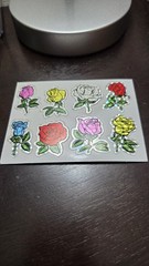 VTG Vending Machine Stickers Holographic Prismatic Birds Rainbow Flower 80s Lot
