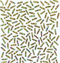 Holographic Sparkle Sprinkle Sticker Sheet! ~ 0.35 to 5 inch ~ 13 Colors!