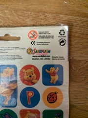 Vtg Winnie Pooh Stickers Lot Sandylion Hallmark Disney Scrapbook 2 Sealed Packs