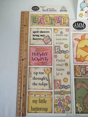 Lot of All My Memories AMM Herbanella Easter Scrapbooking Stickers