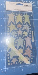 1 EK Sticko Vellum Pastel Stars Stickers Fabric Patterns Dots Starry SP-VM-02