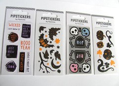 Pipsticks Foiled Halloween Sticker Sheet Discontinued NIP – You Choose