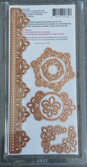 Spellbinders Shapeabilities Fleur De Lis Accents Metal Dies