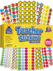 Teacher Stickers for Students – 4960 Reward Stickers for Kids Classroom Supplies
