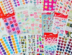 47 STICKER Sheets, Great 4 Decorating Creative Play Rewards Incentives Collect