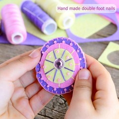 50Pcs Scrapbooking Brads Durable Alloy DIY Accessories Decorative Varied Colors