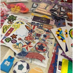 Mixed Lot Scrapbooking Crafting Stickers Holiday and All Occasions Most Unopened