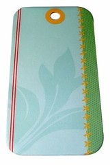 K & Company Happy Trails Tag Pad Scrapbook Journaling Craft K & Co 24 pieces