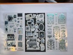 Writing, Mail, Books, & Cameras Sticker Set, 19 Sheets, Stickiiclub/Pipsticks