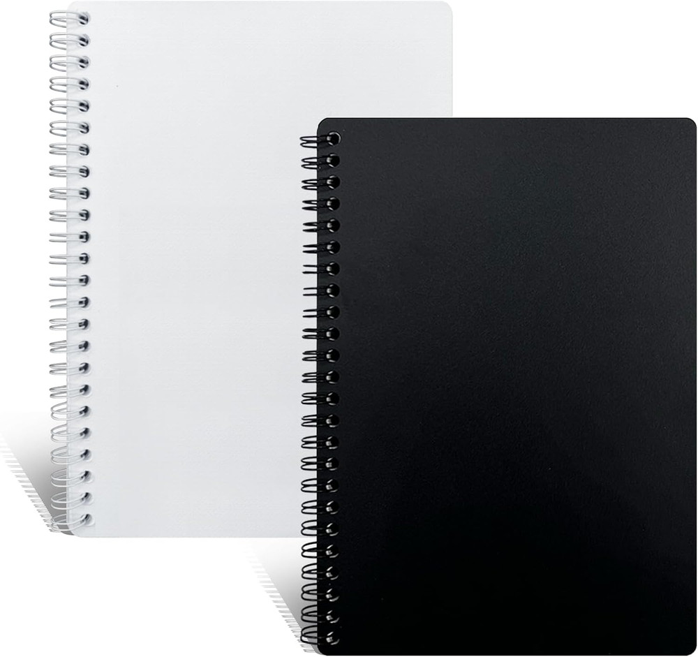 2 Pack Reusable Sticker Book Collecting Album Sticker Storage Organizer Book wit