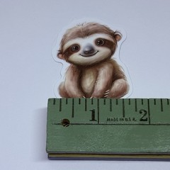 Cute Baby Sloth Animal Sticker Vinyl Decal Journal Wall Fun Art Decor Tc9