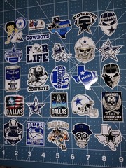 Dallas Cowboys Sticker Texas Pack Lot stickers