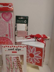 NEW ~ Craft Scrapbooking Valentine Love Lot ~ Stamps,Ink,Stickers,Embellishments