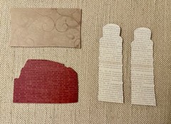 Travel 7 PC ITALY LOT~ Topper, Dimensional Stickers, MINI Die-cuts, Etc~ ALL NEW