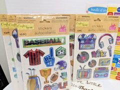 Large Scrapbook Lot Word Phrase Birthday Holiday Embellishment Craft Over 1.5lbs