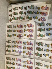 Vintage 1980s Sticker Sheets Post Cereal