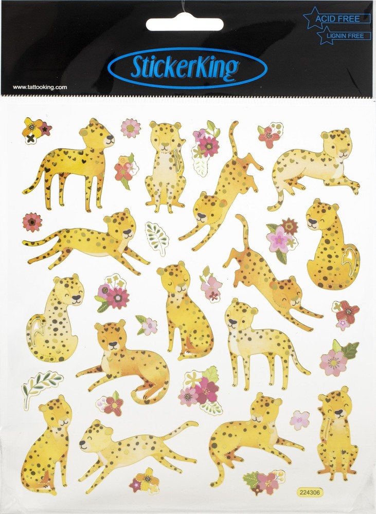 Sticker King Stickers Cheetahs