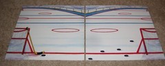 NRN Designs Single Sided Papers (2) ~ Hockey Stick/Ice Rink
