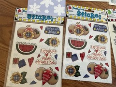 Provo Craft Scrapbook Sticker Lot