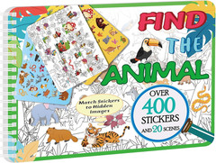 Animal Sticker Book for Kids – 20 Themes, over 400 Stickers