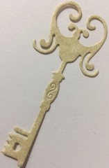 LOCK & KEY Die-Cuts(6pc) Victorian•Steampunk•Filagree•Card Making •Scrapbooking•