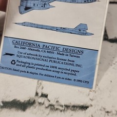 Vintage SilverWings Fighter Plane Stickers National Air And Space Museum