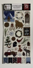 Echo Park 6 x 12 Chipboard Accents Multiple Variations-You Choose