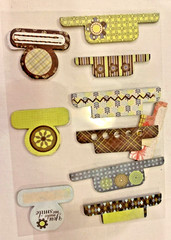 220+ Stickers Dimensional 3D Clear Stamps Alphabet Numbers Novelty Rhinestones