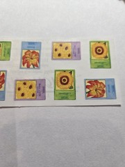 Creative Memories Garden Seed Packet Scrapbook Sticker