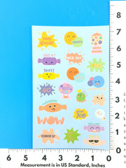 Bubblegum Scented Scratch & Sniff Sticker Sheet