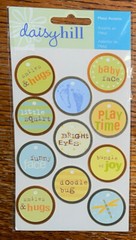 Daisy Hill Baby Boy Metal Rimmed Tags Hugs Kisses Little Squirt Play Time Bundle