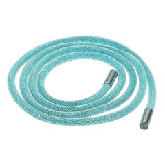 6mm x 120cm Rhinestone Rope Crystal Rope Blue Mesh White Diamond