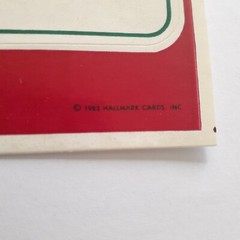 Vintage Hallmark & AGC Holiday Stickers Gold Snowflakes Green Bells Greetings